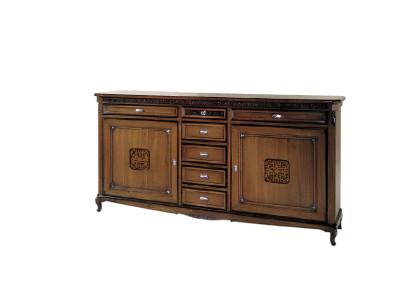 Cómoda Aparador Cómodas Armario Muebles Cómoda de madera maciza Armarios Italia