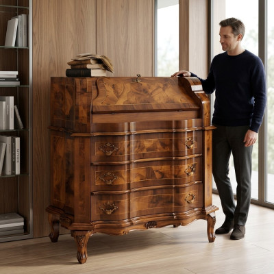 Diseño cómoda aparador secreter madera aparador mesa servir cómodas Italia