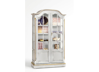 Aparador vitrina de madera maciza Aparador de salón Aparador Vaccari cav giovanni