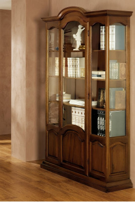 Librería armario estante Muebles de madera maciza Vitrina Muebles de oficina Mobiliario de oficina