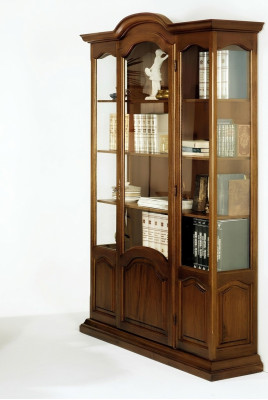 Librería armario estante Muebles de madera maciza Vitrina Muebles de oficina Mobiliario de oficina