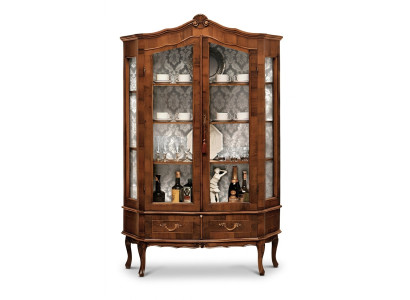 Aparador Estante Armario Armarios Vitrinas Muebles italianos Armario de cristal Nuevo