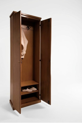 Garderobe Armario Ropero Armario Madera Natural Madera Maciza Armarios Pasillo Madera Maciza