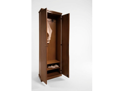 Garderobe Armario Ropero Armario Madera Natural Madera Maciza Armarios Pasillo Madera Maciza