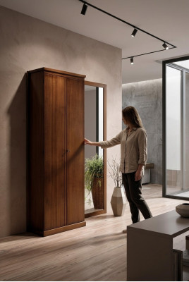 Gabinete de ropa Muebles macizos Pasillo Percheros de entrada Perchero de ropa Colgador