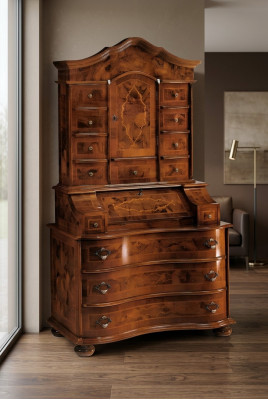 Cómoda Aparador Aparador Marrón Aparadores Madera maciza Armario Muebles Cómodas