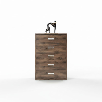 Cómoda de diseño en madera para dormitorio moderno