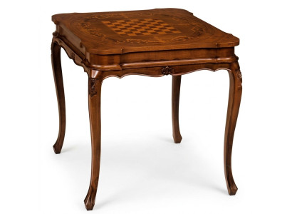 Mesa de ajedrez Mesa de juego Mesa con ajedrez Miniatura Estudios Muebles Mesas Juego de mesa