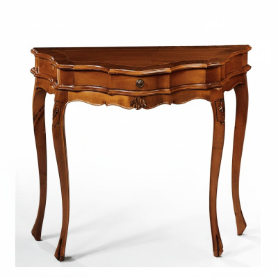 Mesa de consola de diseñador, mesa de madera, consola, tocador, muebles.