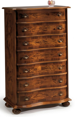 Cómoda de lujo de estilo italiano de madera, estilo barroco de muebles, estilo antiguo, nueva.