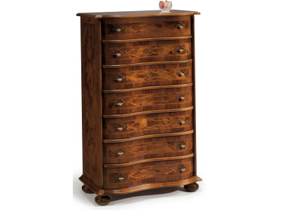 Cómoda de lujo de estilo italiano de madera, estilo barroco de muebles, estilo antiguo, nueva.