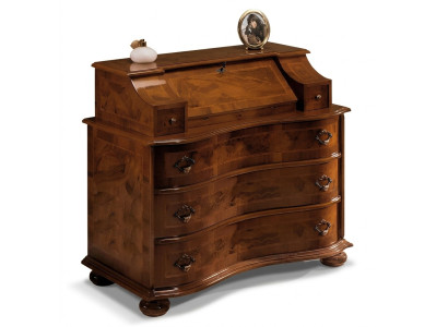 Cómoda de lujo de madera de estilo italiano, muebles de estilo barroco, antiguo y nuevo.