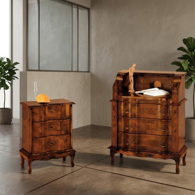 Mesita de noche lujo madera mesitas de noche mesa consolas noche estilo moderno consola nueva.