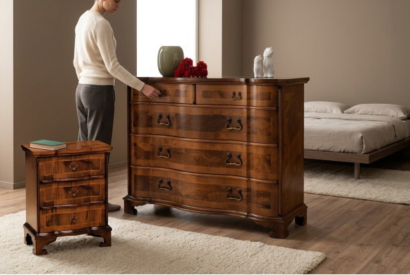 Cómoda de madera Aparador Muebles Cómodas Madera maciza Armarios Macizos Aparador Armario