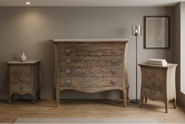 Cómodas Armarios de madera Aparador Muebles Lujo Cómoda Aparador Armario Italia
