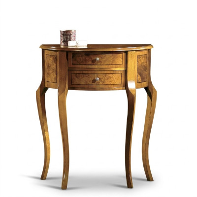 Mesa de consola de madera Mesa de consola Lujo Mesas de consola de diseño Mesas Cajones