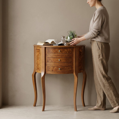 Mesa de consola Mesa de apoyo Mesa de madera nueva