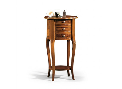 Mesa lateral Mesa de centro Oval Cómoda Mesas Consola Diseño Madera Mesa Nuevo