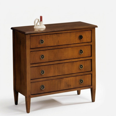 Mueble de salón Cómodas Aparadores 4 cajones Armario alto Cómoda Armario Madera Nuevo