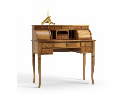 Escritorio Oficina Mesa Madera Noble Mesas Estilo Barroco Rococó Antiguo Muebles Camas