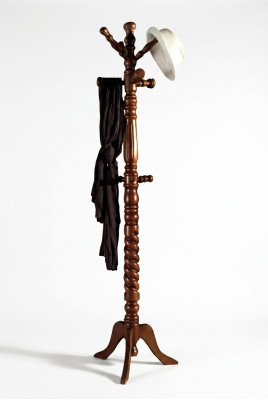 Perchero de pie, guardarropa, ayudante, abrigo, perchero, mayordomo, muebles, pasillo, pared, vestíbulo, nuevo.