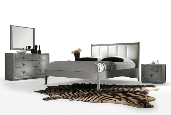 Cama tapizada Camas Cama Tapizado Diseñador Hotel Doble Diseño Marco de cama de madera Nuevo