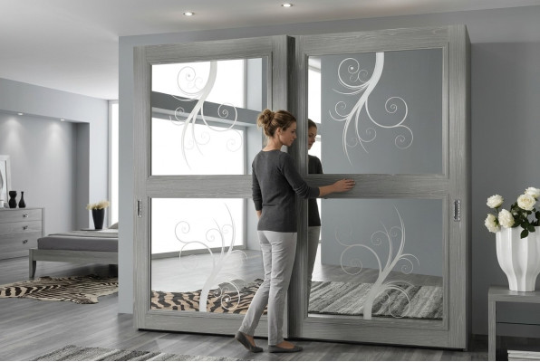 Armario Armario con puertas correderas Armarios Madera Nuevo Muebles Muebles italianos