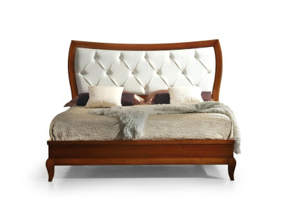 Lujo dormitorio cama cama doble madera tapizada camas marco de cama doble moderno