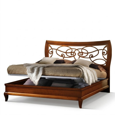Cama de lujo dormitorio cama doble madera tapizado camas marco de cama doble moderno