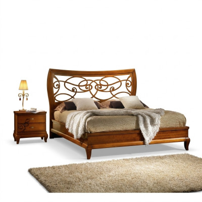 Cama acolchada lujo Diseño camas Cama doble Hotel Marco de cama Doble Madera Muebles