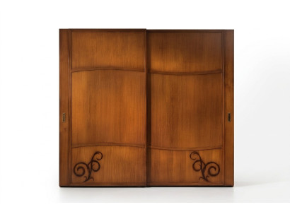 Armario con puertas correderas, armario de dormitorio, armario de pared, armarios de madera, puertas correderas.