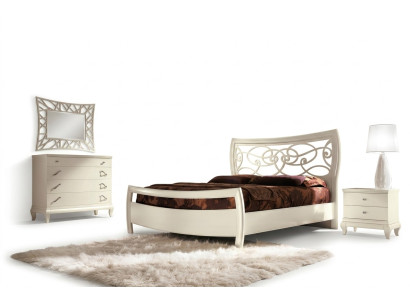Cama camas dobles Estructura de cama moderna Camas de madera Marco de cama blanca Muebles de hotel
