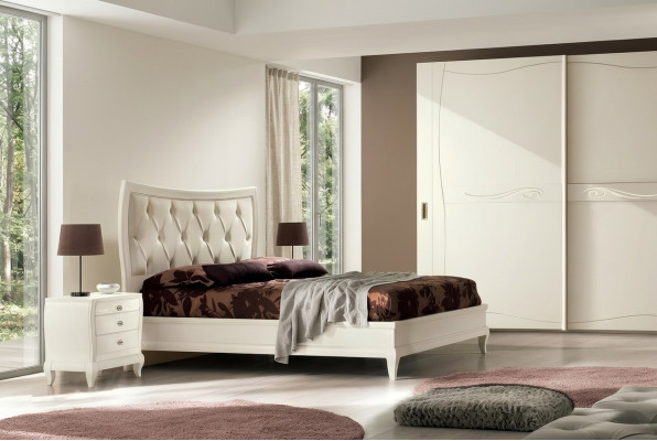 Cama camas dobles Estructura de cama moderna Camas dobles Marco de cama Diseño Muebles Nuevo
