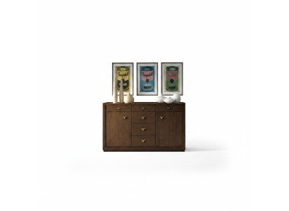Cómoda Aparador Armario Lujo Cómoda Armario Estante Muebles Armario de madera Italia