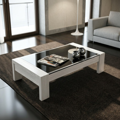 Mesa de centro Mesa Mesa auxiliar Diseño Sala de estar Madera Café Sofá Italiano