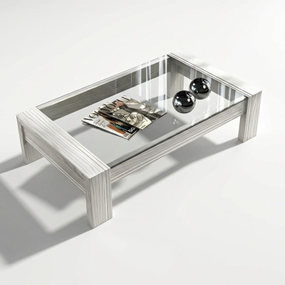 Mesa de centro Mesa Mesa auxiliar Diseño Sala de estar Madera Café Sofá Italiano