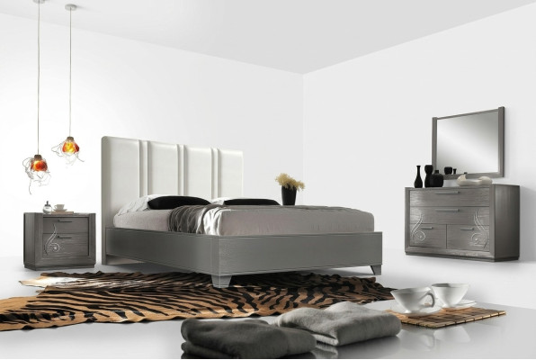 Cama Doble Moderna Estructura de Cama Marco de Cama Doble Marco de Cama Acolchado Diseño Nuevo
