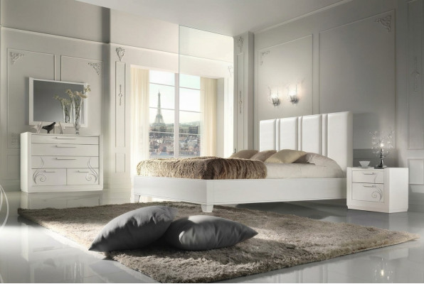 Camas dobles Cama Moderna Estructura de cama Camas Dobles Marco de cama Tapizado Diseño Nuevo