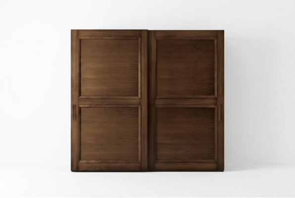Armario para la ropa armarios armario de lujo diseño moderno de puertas correderas de madera