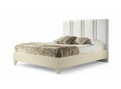 Camas dobles Marco de cama moderno Camas Cama Madera Acolchado Diseño Hotel Doble