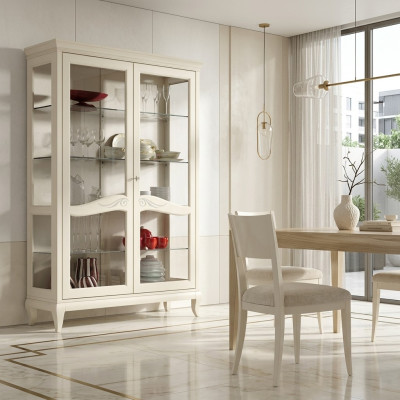 Vitrina de escaparate de lujo, vitrinas de vidrio armario de madera estante moderno armarios nuevos