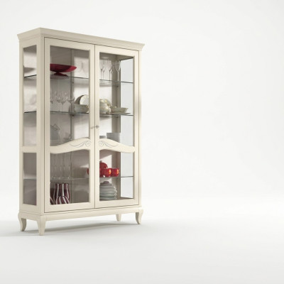 Vitrina de escaparate de lujo, vitrinas de vidrio armario de madera estante moderno armarios nuevos