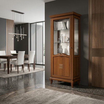 Armario Ventana mostrador Vitrina Vitrinas Vitrina de cristal Armario de madera Estante Moderno Armarios