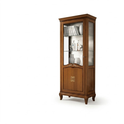 Armario Ventana mostrador Vitrina Vitrinas Vitrina de cristal Armario de madera Estante Moderno Armarios