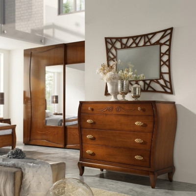 Diseño cómoda armario lujo madera cómoda armario estante consola muebles aparador