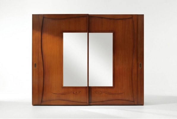 Armario armarios Armario Ropa Lujo Puertas Correderas Diseño Madera Moderno