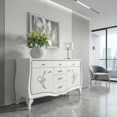Cómoda xxl Aparador Armario Lujo Cómodas Armario Estantería Consola Muebles Nuevo
