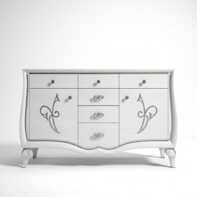 Cómoda xxl Aparador Armario Lujo Cómodas Armario Estantería Consola Muebles Nuevo