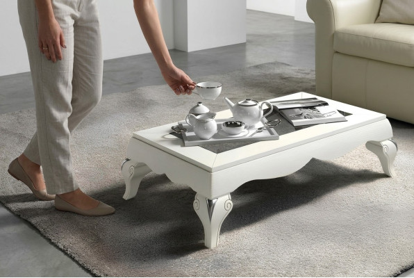 Mesa de centro Sala de estar Diseño Mesas Muebles Mesa Lujo Mesa auxiliar Moderno