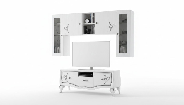 Mueble para TV de pared armario aparador armario televisor madera cómoda muebles de diseño nuevos